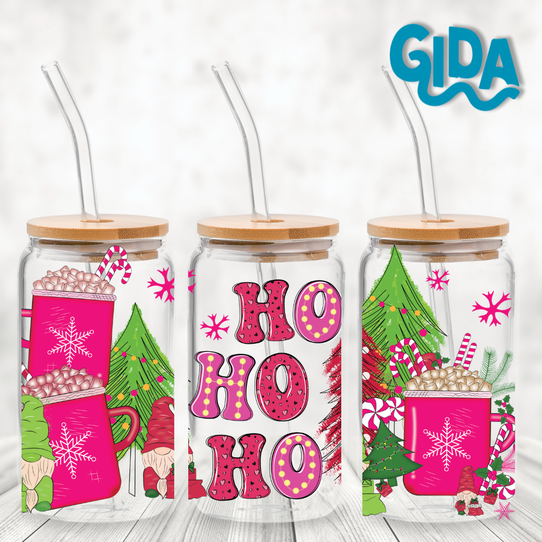 UV DTF - Galletas de navidad Libbey cup Wrap