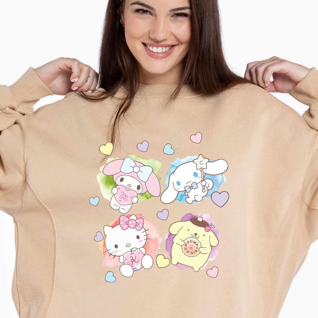 Textil  - DTF -  sheet SANRIO