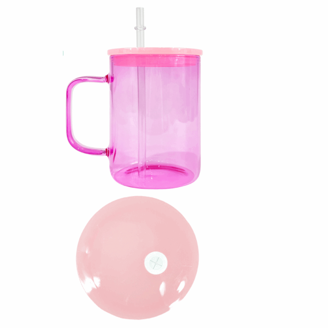 17 OZ Jelly Mug - Sublimation Glass Mug