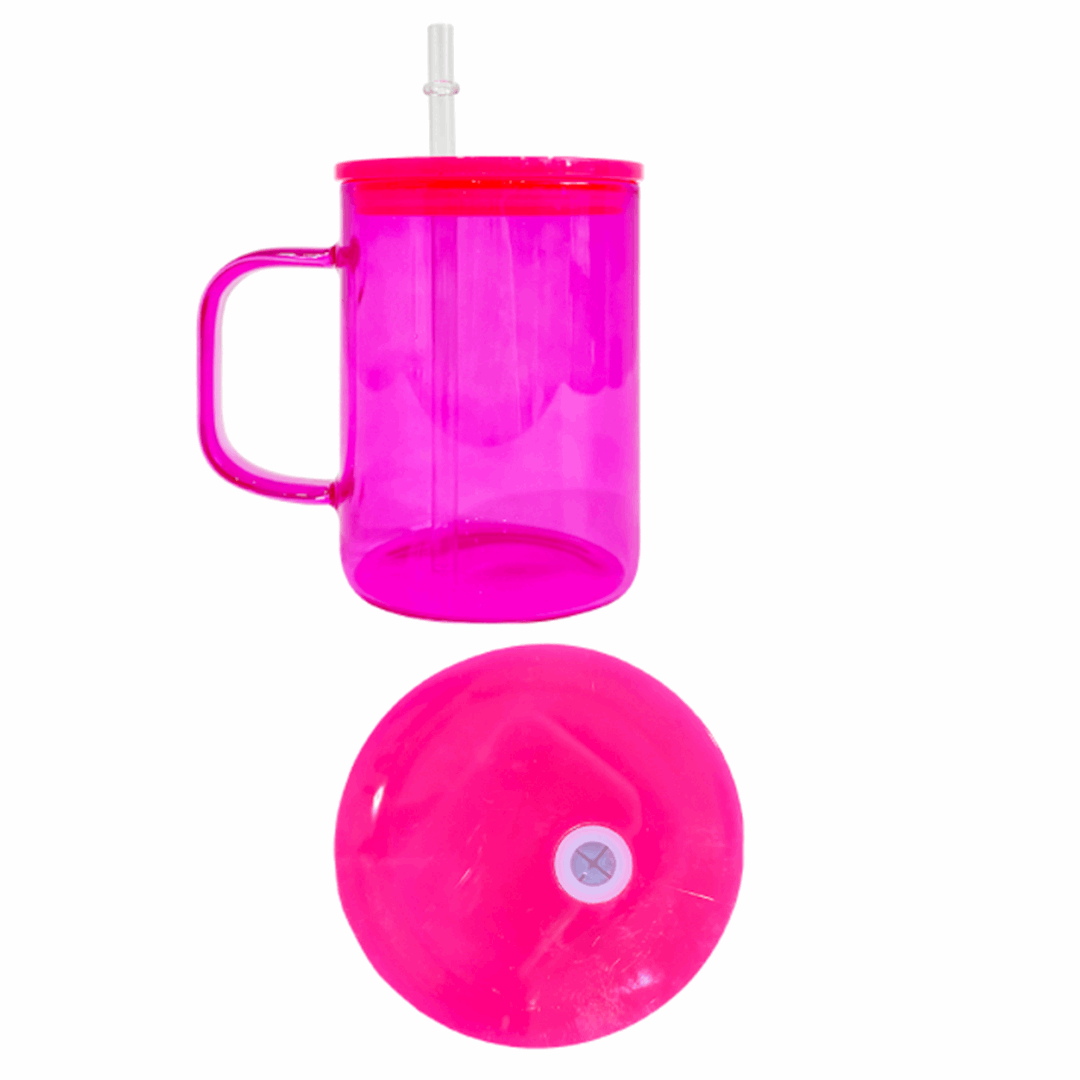 17 OZ Jelly Mug - Sublimation Glass Mug