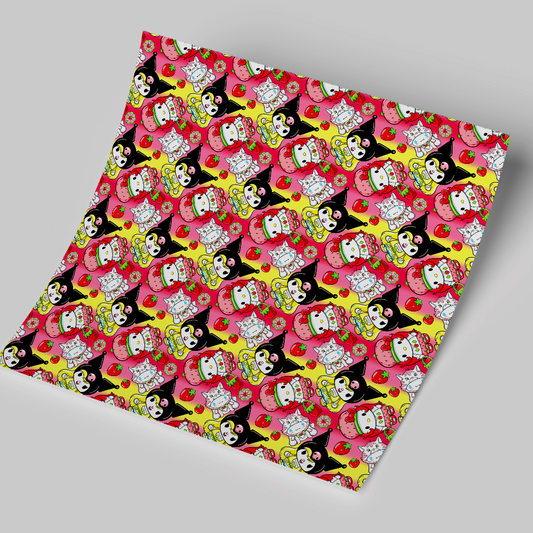 12x12 inches Patterned Vinyl - HK Fresita theme