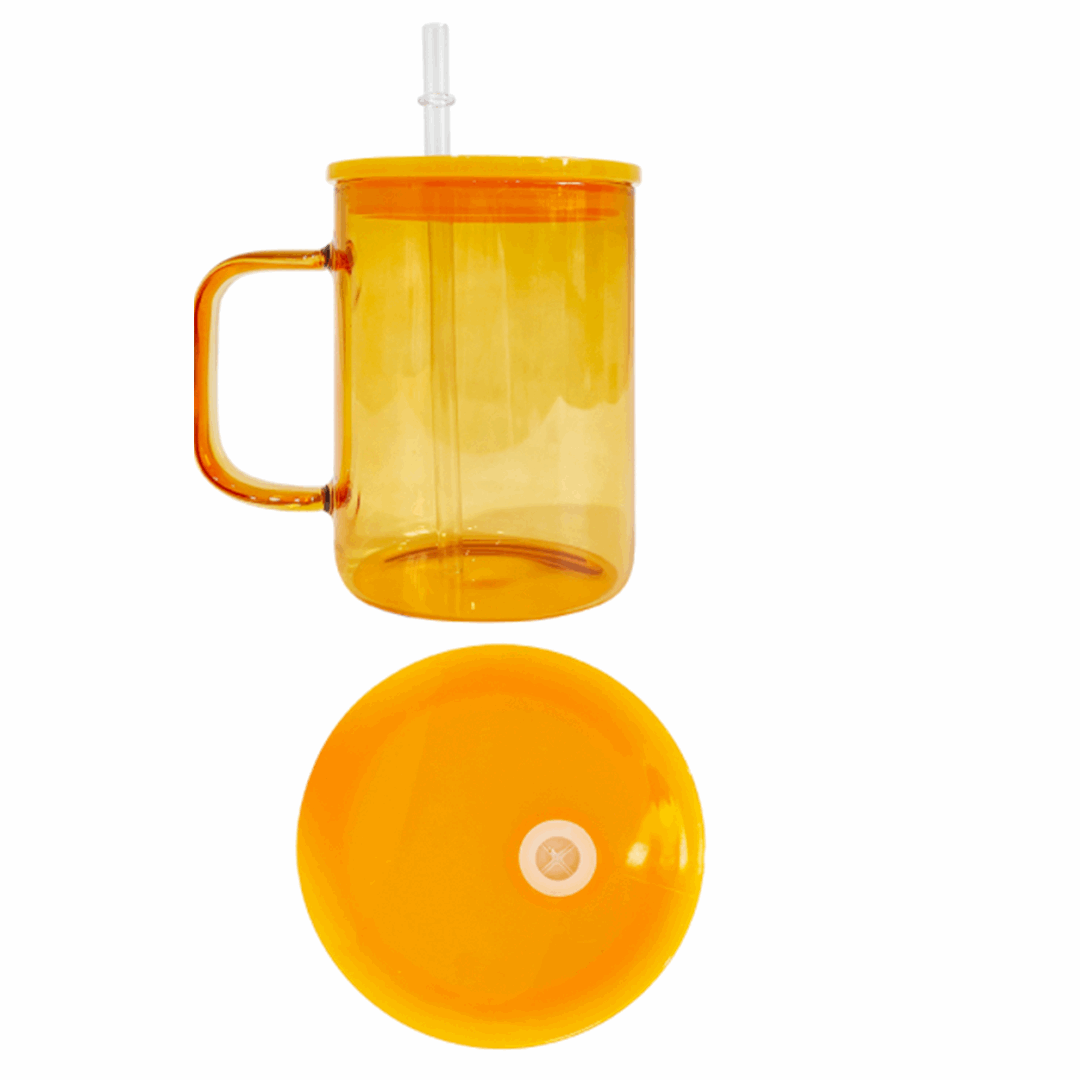 17 OZ Jelly Mug - Sublimation Glass Mug