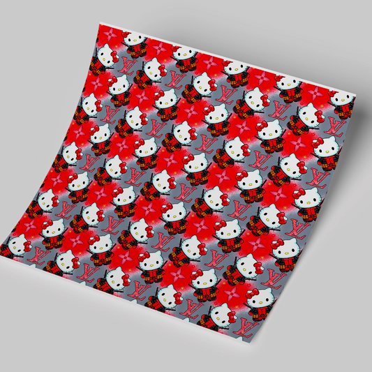 12x12 inches Patterned Vinyl - HK Deadpool