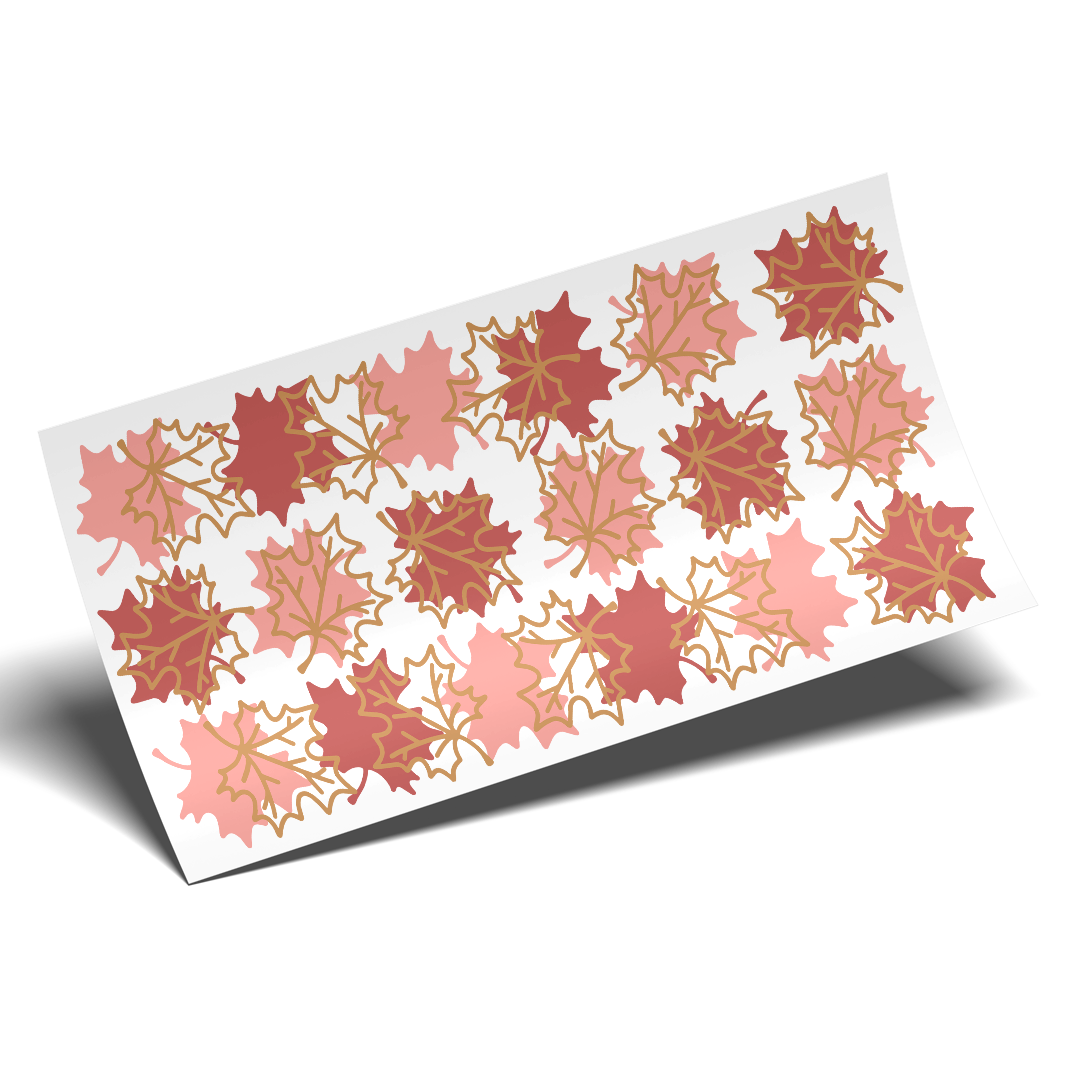 Cup Wrap Sticker  - UV DTF Autumn Canada