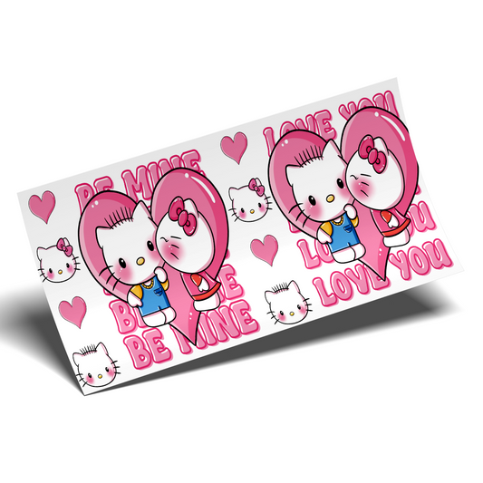 Cup Wrap Sticker UV DTF -  Be mine