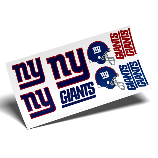 Cup Wrap Sticker  - UV DTF Stickers Wrap - Giants