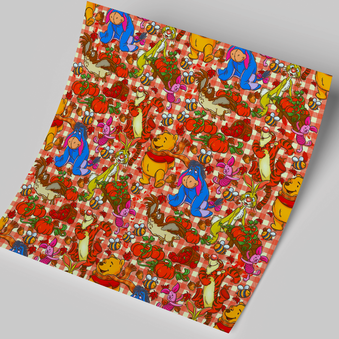 12x12 inches Winnie Falls Patterned Vinyl