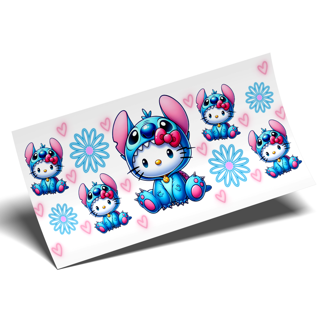 UV DTF WRAP - Kitty or Stitch