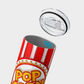 3D - Pop Corn Straight 20oz Tumbler wrap Vinyl