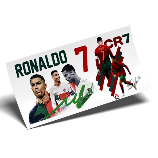 Cup Wrap Sticker  - UV DTF Ronaldo