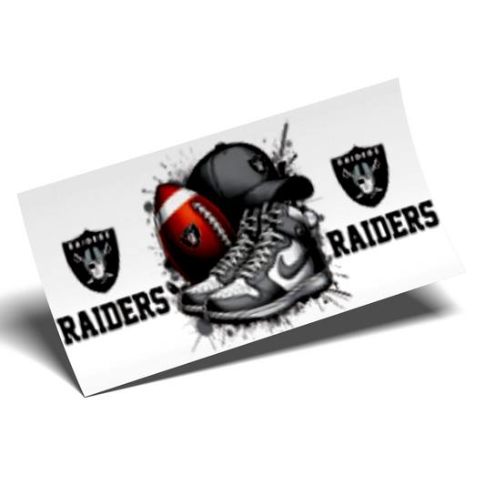 Cup Wrap Sticker  - UV DTF Raiders shoes