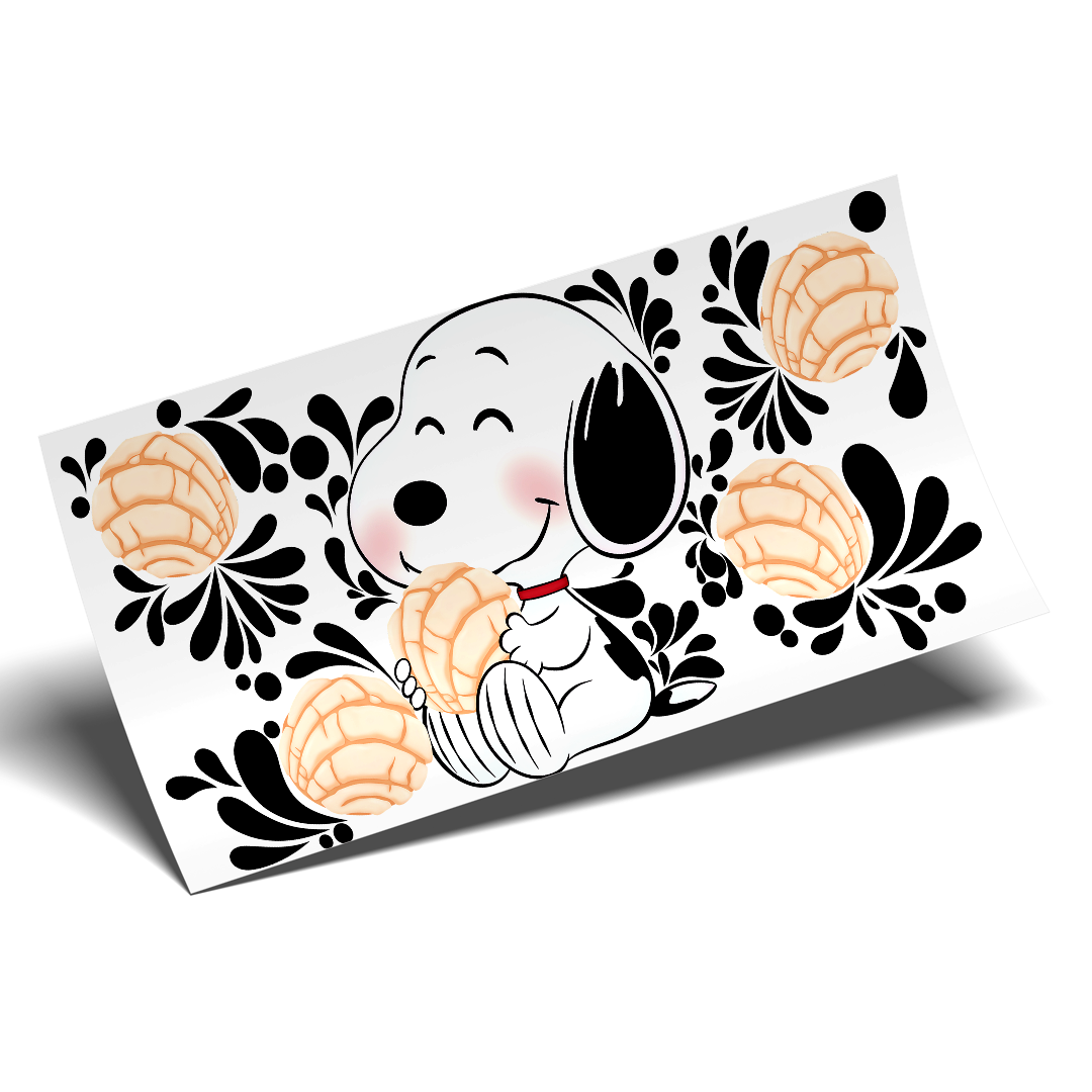 Cup Wrap Sticker  - UV DTF Snoopy conchitas