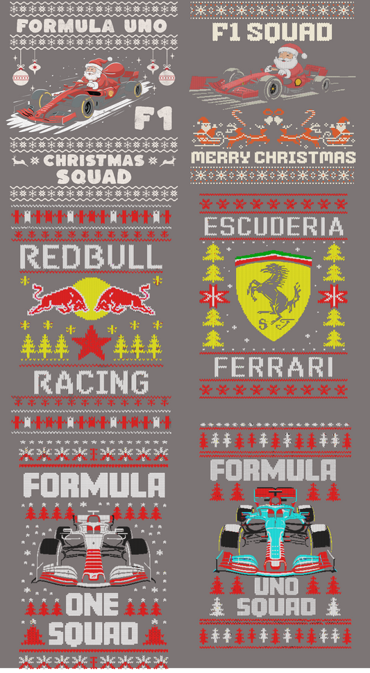 Textil DTF - Ugly sweater F1