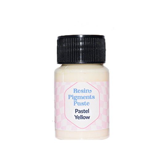 Pastel Yellow  - Resin Pigment for Resin Art Paste - 25gr