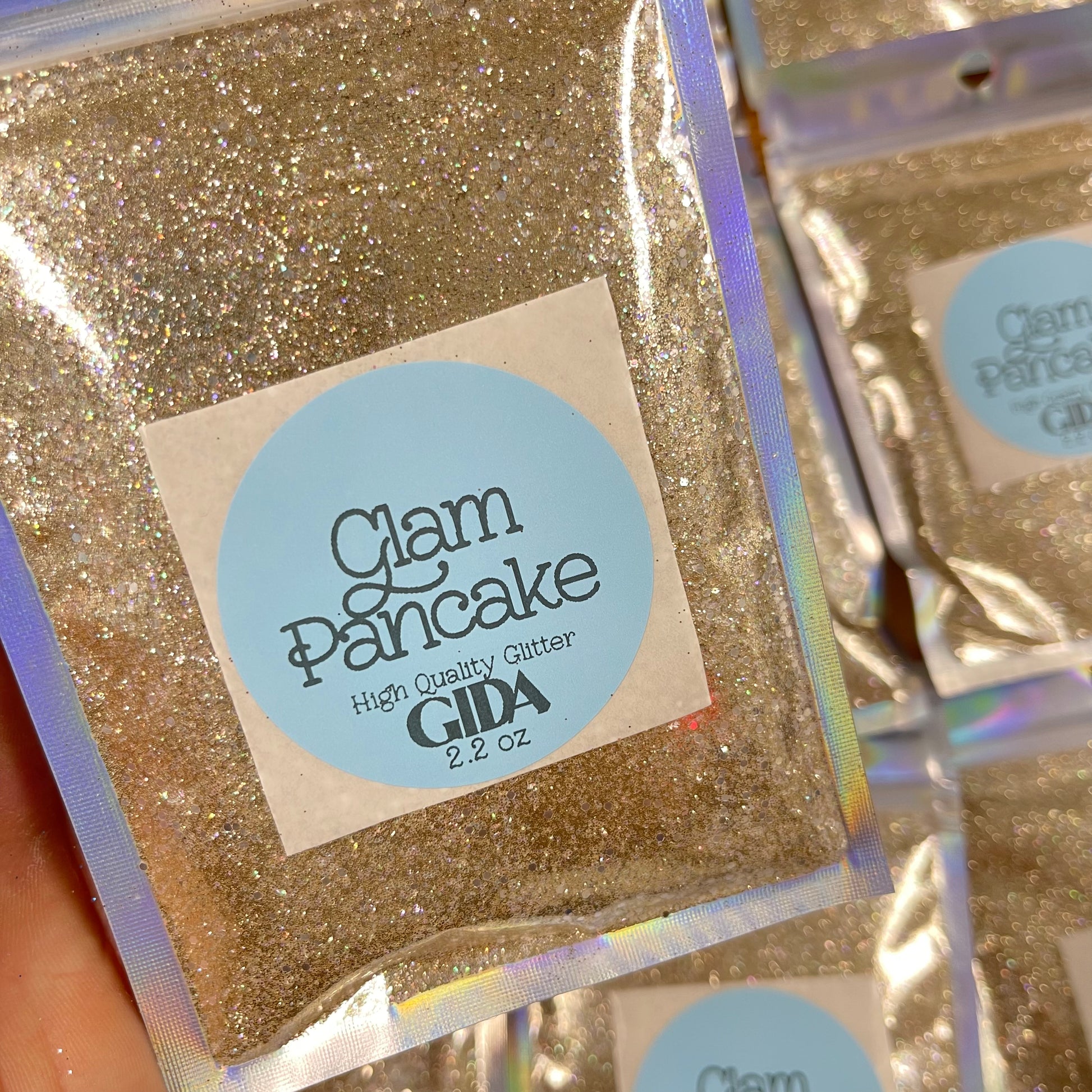 Glam Pancake Glitter - 2.2 oz - GIDA DESIGN 