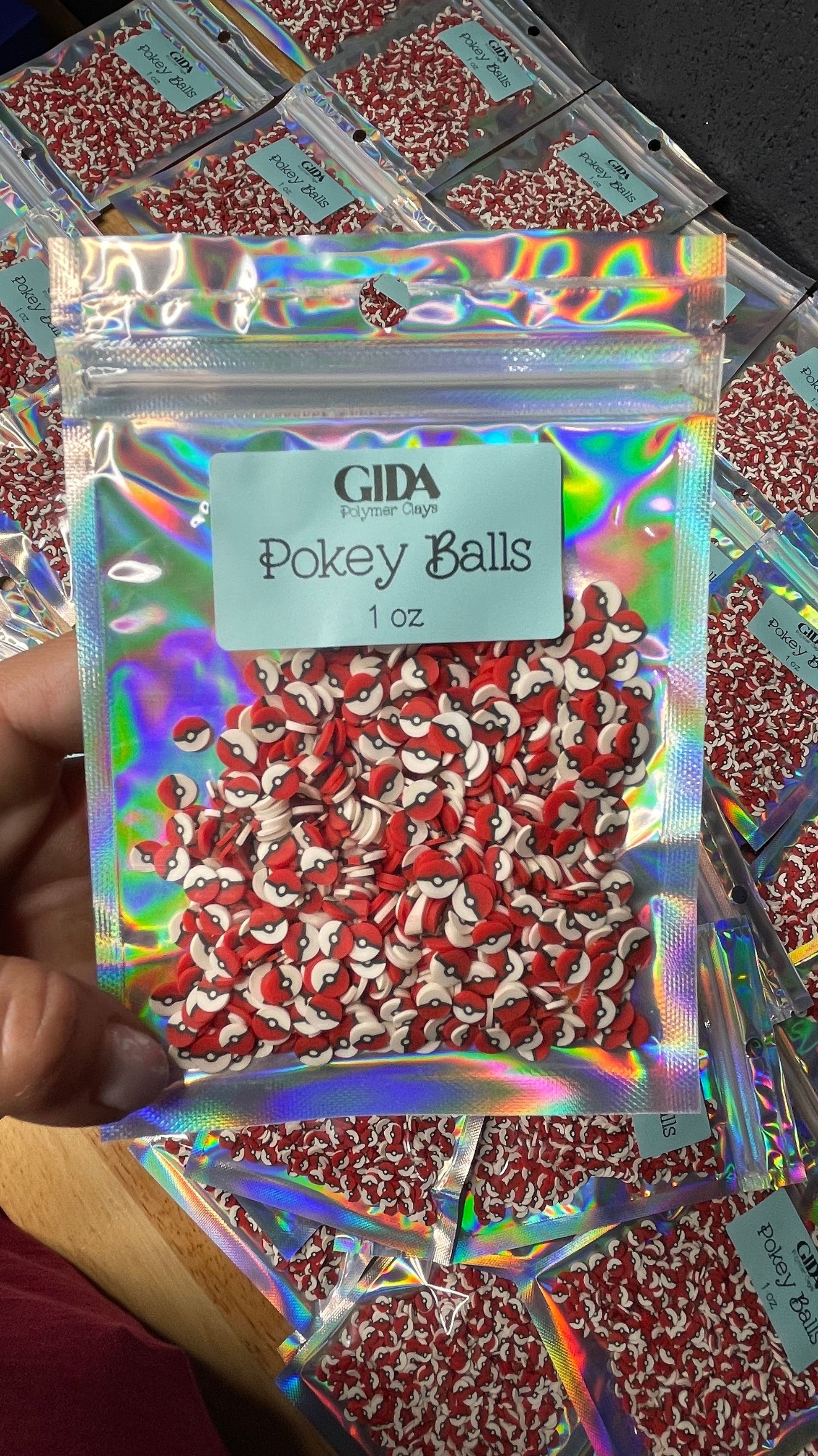 Pokey Balls Polymer clay 1 oz - GIDA DESIGN 