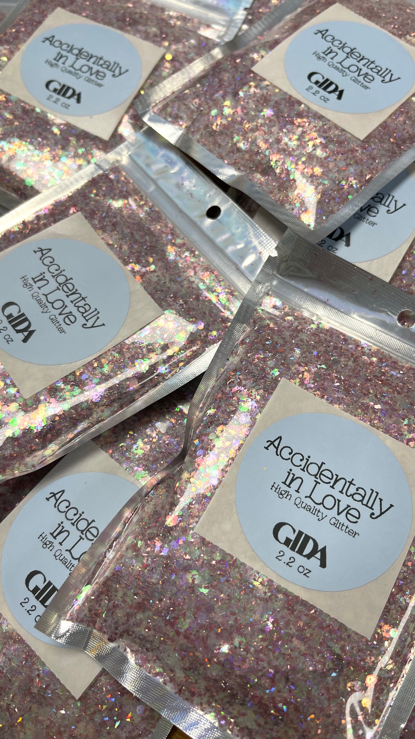 Accidentally in Love Glitter - 2.2 oz - GIDA DESIGN 